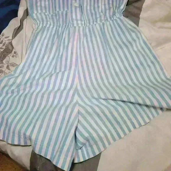 VTG Wear-Abouts Womans striped Romper sz Med. - Picture 4 of 8